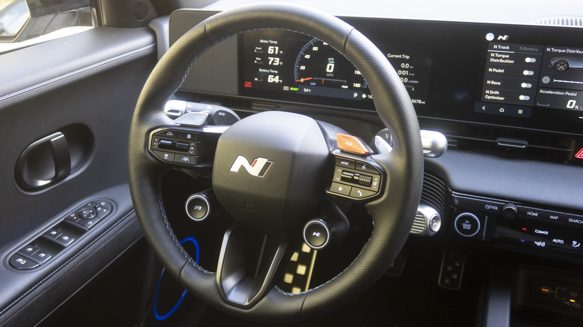 Hyundai ioniq 5 n, volante.