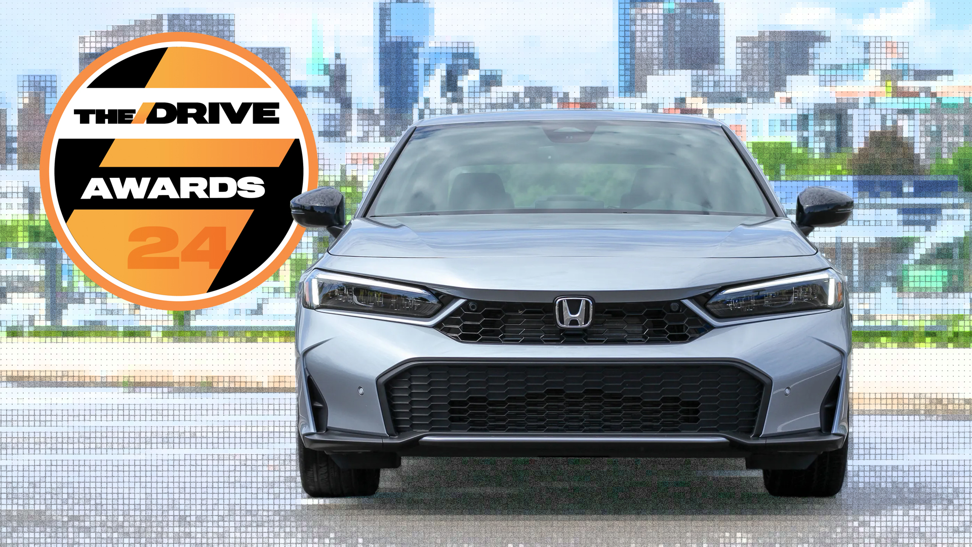 O melhor carro da Drive em 2024 é o Honda Civic Hybrid