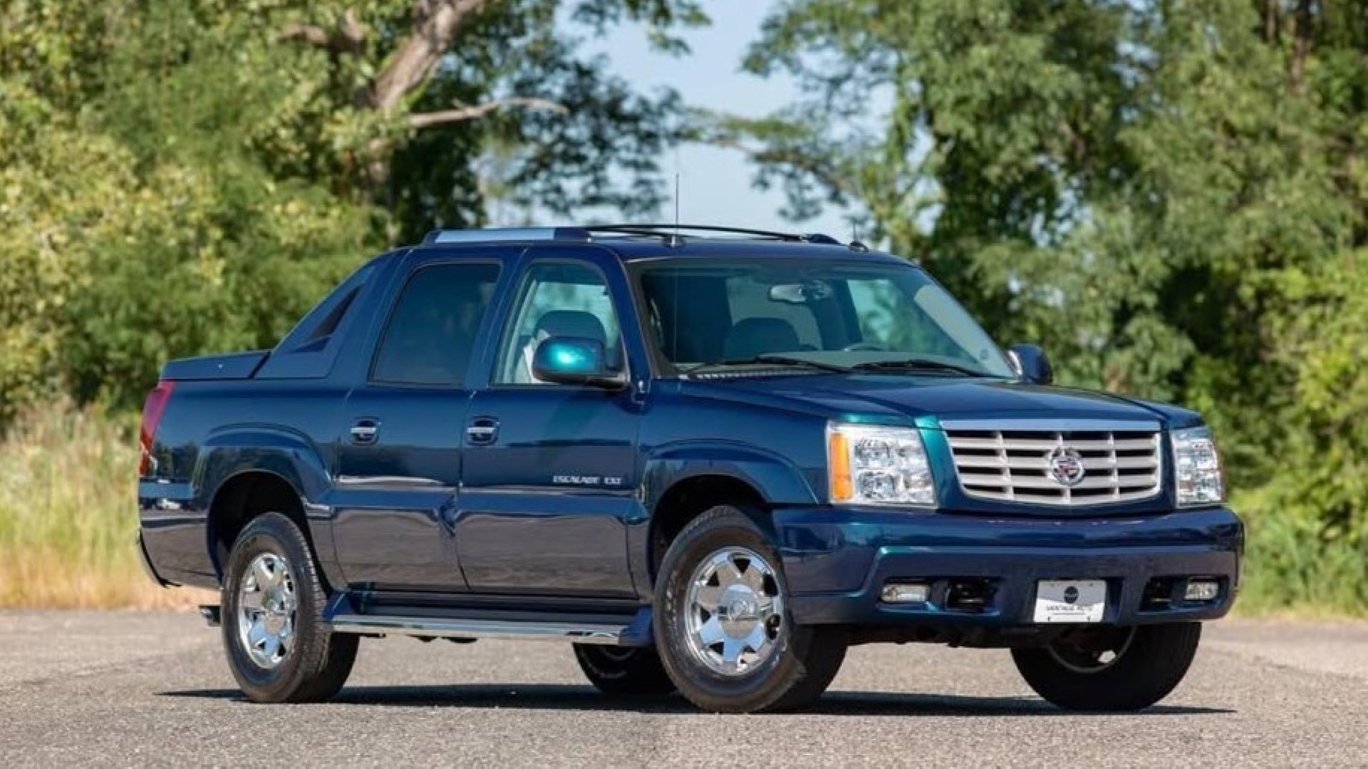 A picape Cadillac Escalade EXT mais limpa que resta custa US $ 51.000